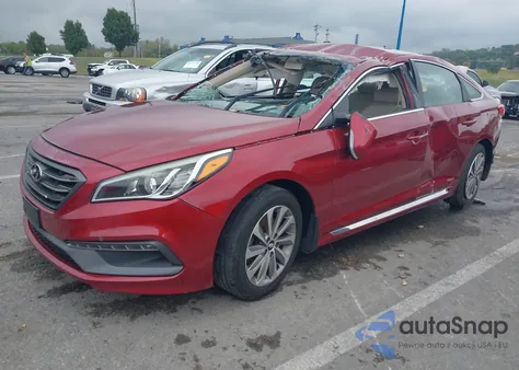 2016 Hyundai Sonata Sport from USA, damaged, VIN 5NPE34AF2GH265586